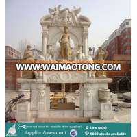 European Large Marble Mantel Surrounds