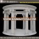 simple style white garden large marble gazebo for sale