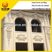 stone curtain wall for villa