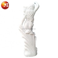 High Quality White Marble European Figures Stone Carving