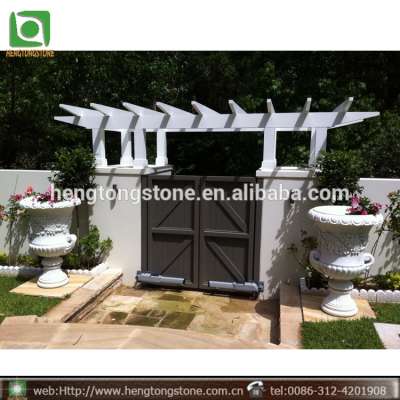 Stone Statue Flowerpot For Garden