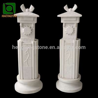 Natural Stone Marble Chess Carving In Stock