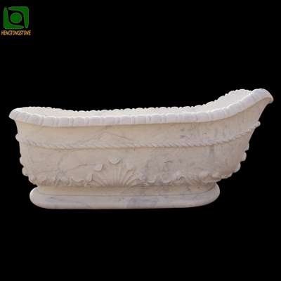 Best Price Natural Stone Bathroom Marble Bathtub For Sale