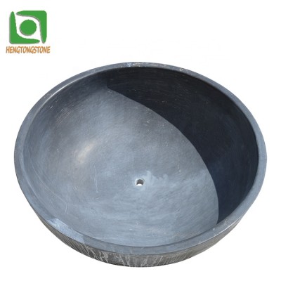 Black Marble Easy Style Bathtub Sculpture For Sale